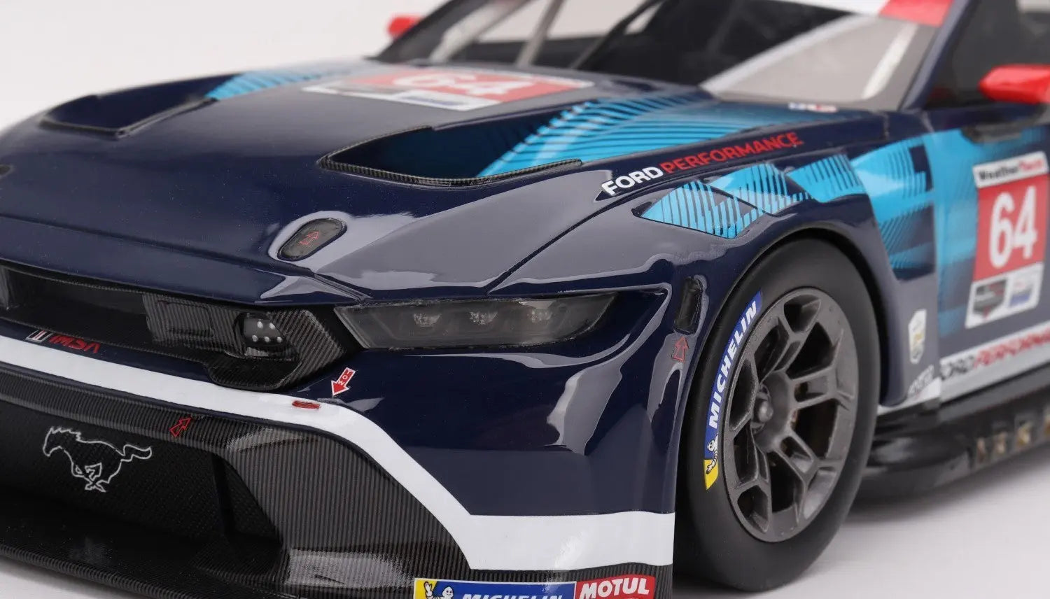 Ford Mustang GT3 #64 2024 IMSA Daytona 24hrs in 1:18 scale by Topspeed -  Topspeed