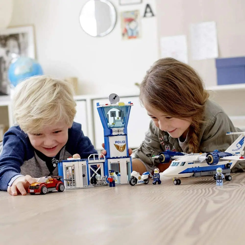 LEGO 60210 City Sky Police Air Base Building Kit (529 Pieces) -  LEGO