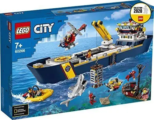 LEGO 60266 City Sea Expedition Undersea Exploration Ship Ages for 7+ (745 Pieces) -  LEGO
