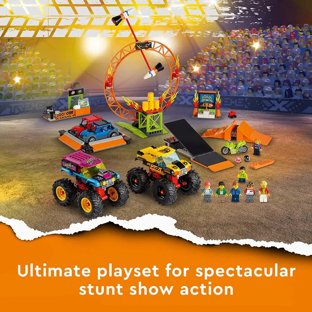 LEGO 60295 CITY: Stunt Show Arena (668 Pieces) -  LEGO