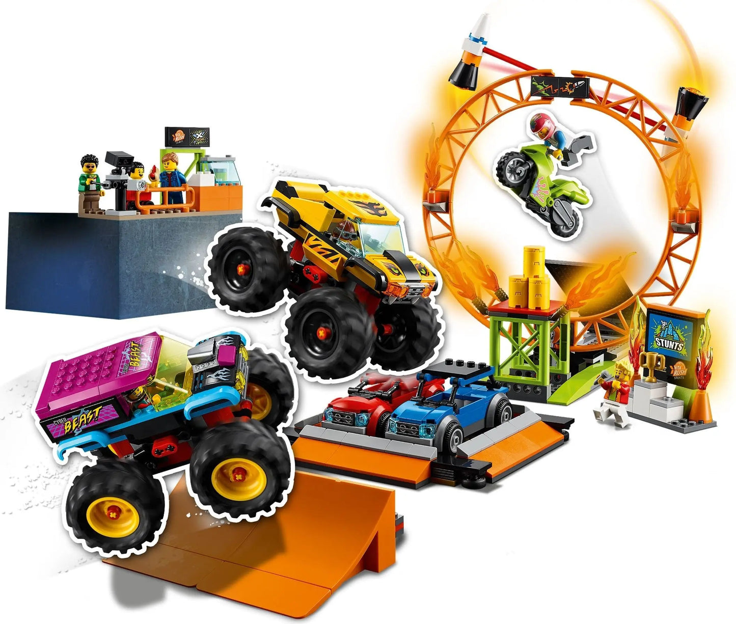LEGO 60295 CITY: Stunt Show Arena (668 Pieces) -  LEGO