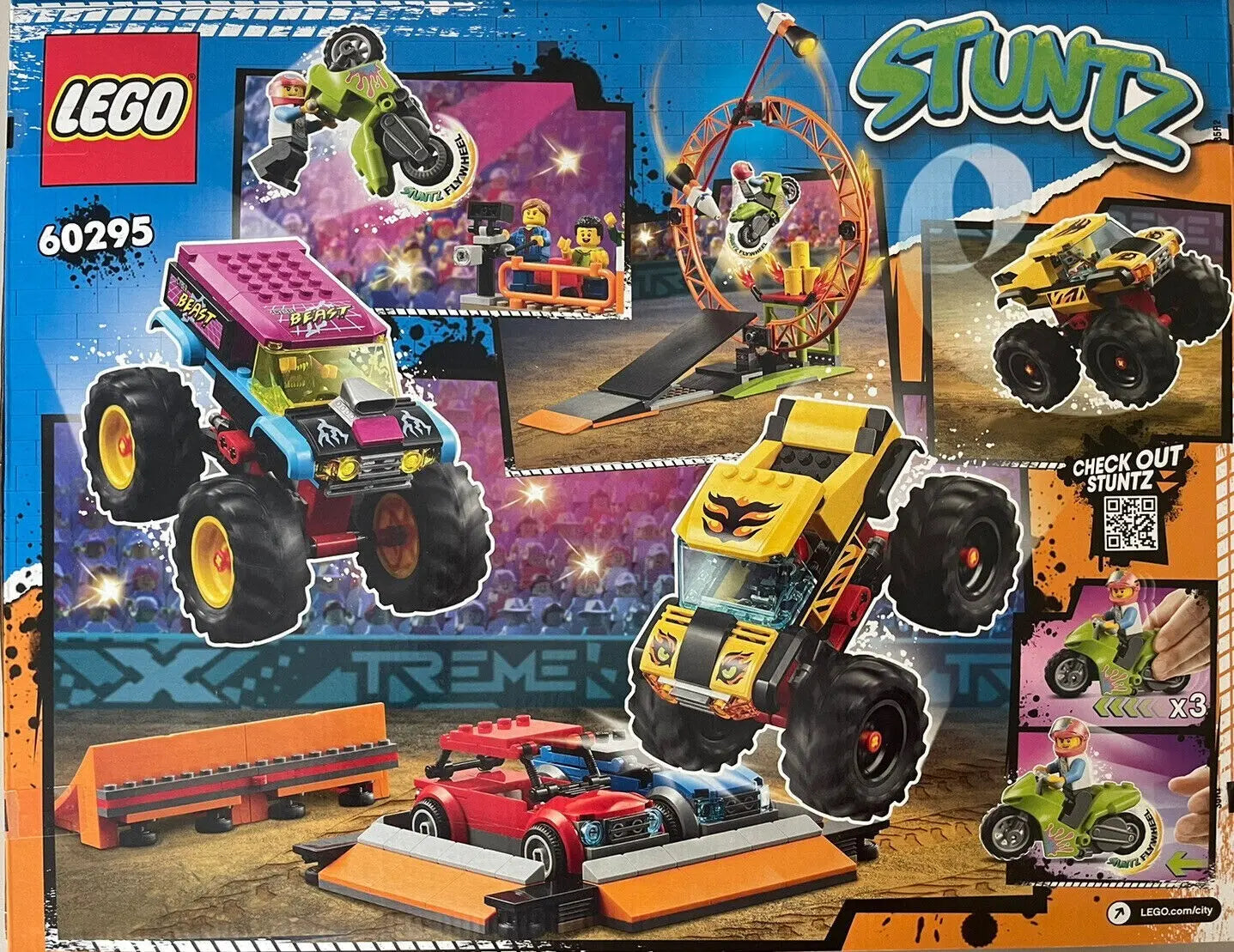 LEGO 60295 CITY: Stunt Show Arena (668 Pieces) -  LEGO
